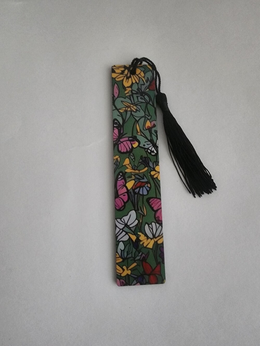 Butterfly Print Book Marker, Floral Book Marker, Readers Gift